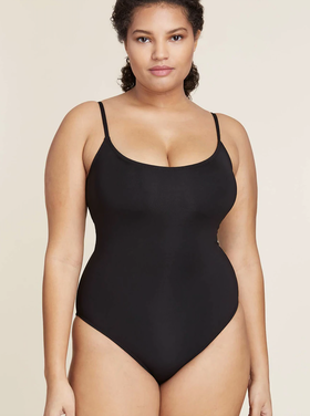 Andie Swim The Amalfi Flat Classic Full Coverage - Black