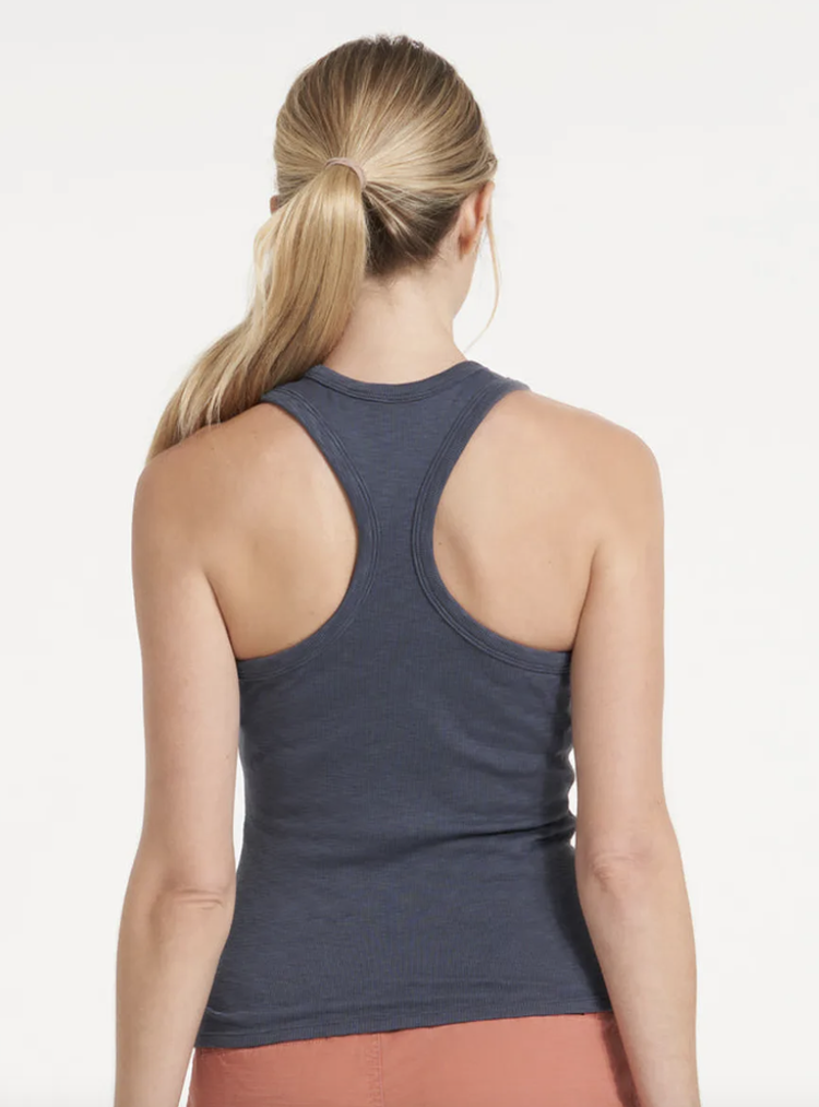 Vuori Sunrise High Neck Tank - Azure