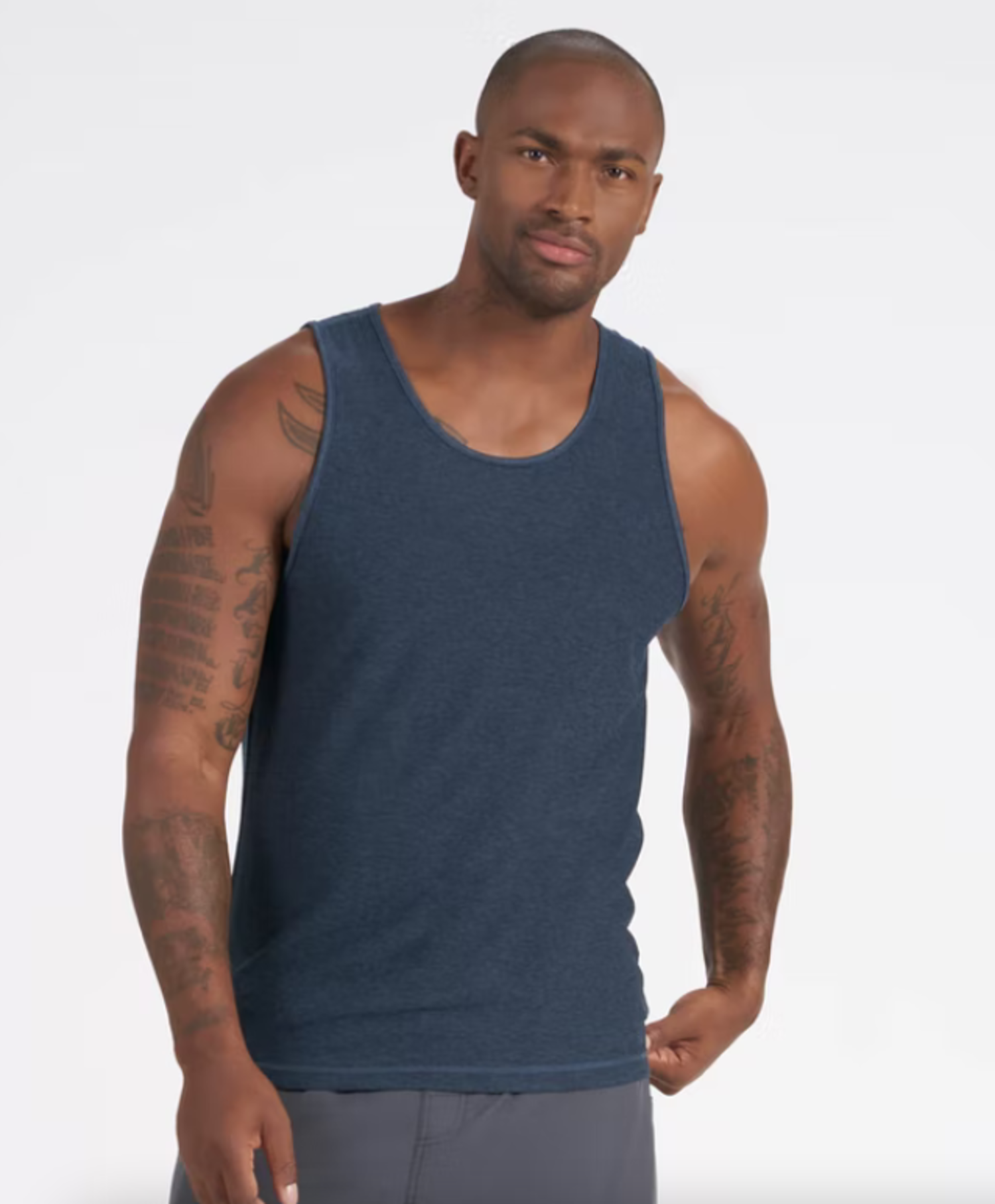 Strato Tech Tank - Navy Heather 