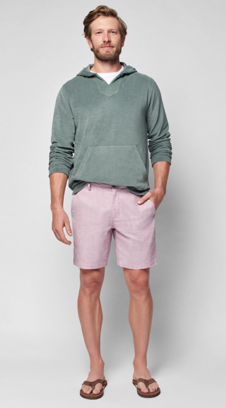 Faherty Tradewinds Short 7.5" - Quartz Pink