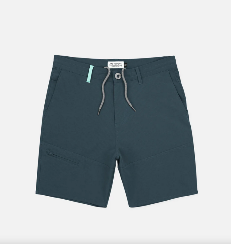 Jetty Mordecai Utility Short - Indigo