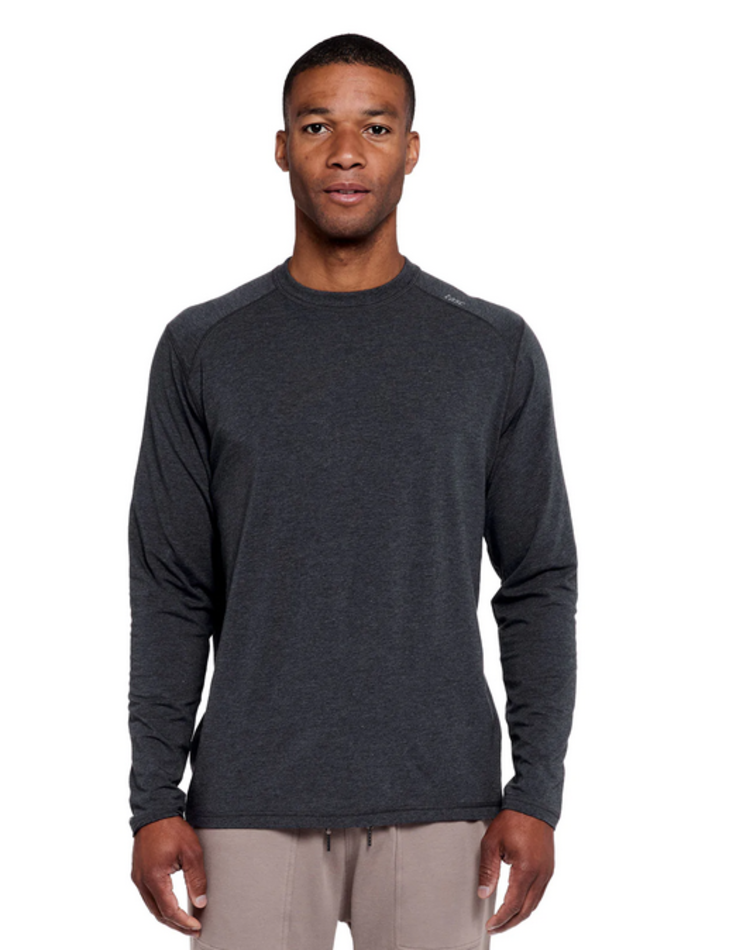 Tasc Carrollton Long Sleeve Fitness - Iron Heather