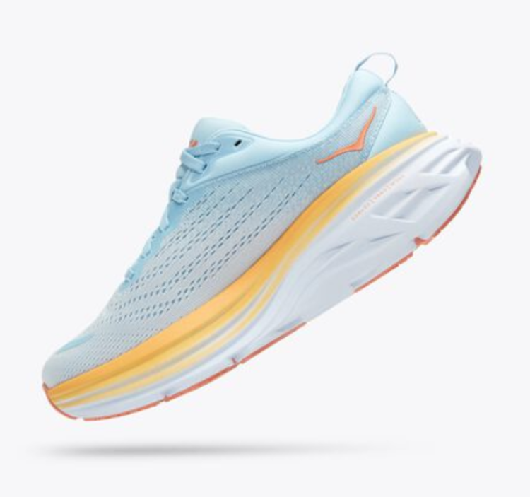 HOKA W Bondi 8 - Summer Song/Country Air-Final Sale: No Exchanges or Returns