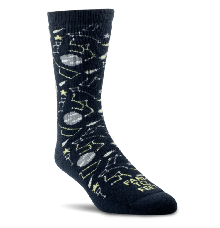 Farm To Feet Arco - Everyday Full Cushion Crew - Total Eclipse