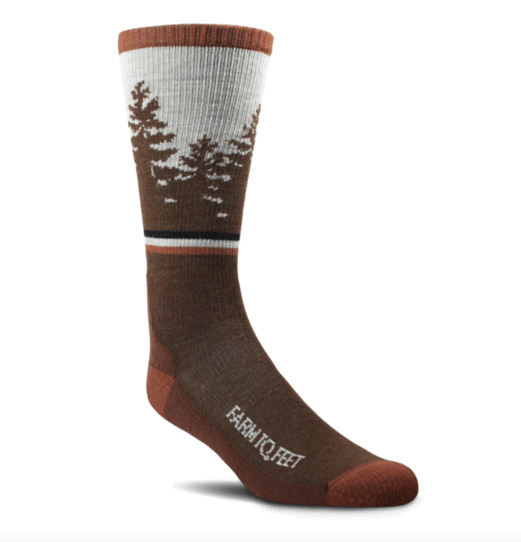 Farm To Feet Spokane - Everyday Light Cushion Crew - Red Clay