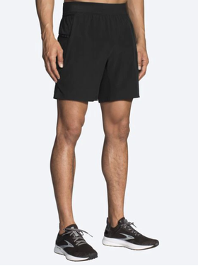 Brooks Sherpa 7" 2-in-1 Short - Black