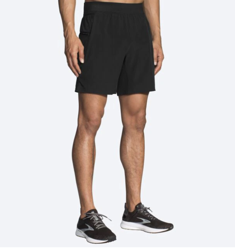 Brooks Sherpa 7" 2-in-1 Short - Black