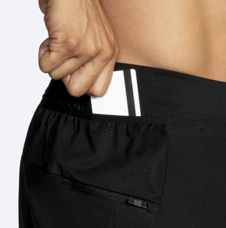 Brooks Sherpa 7" 2-in-1 Short - Black