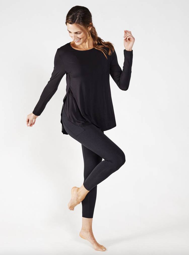Tasc Jenny Long Sleeve - Black