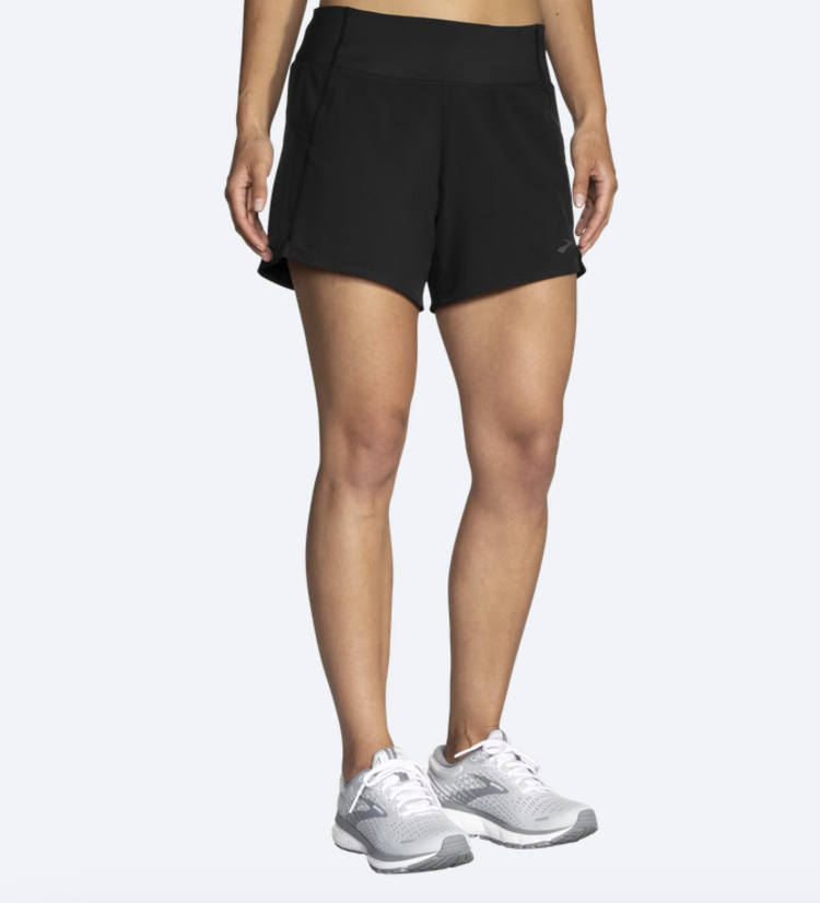 Brooks W Chaser 5" Short - Black