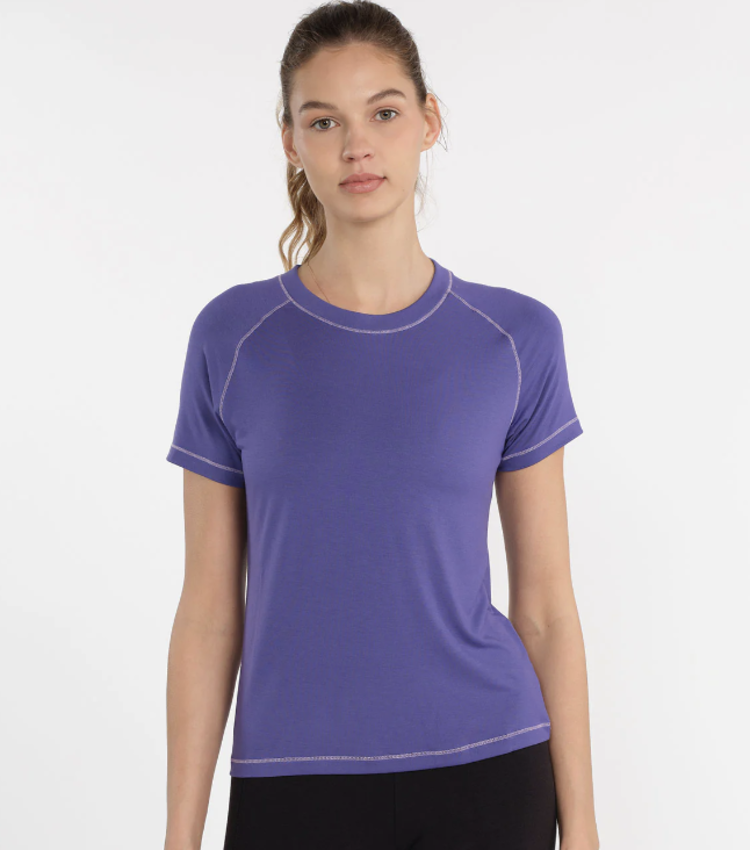 Tasc Microair Tech Tee- Vibrant Purple
