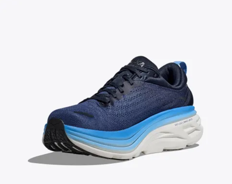 HOKA M Bondi 8 Wide - Outer Space/All Aboard-Final Sale: No Exchanges or Returns