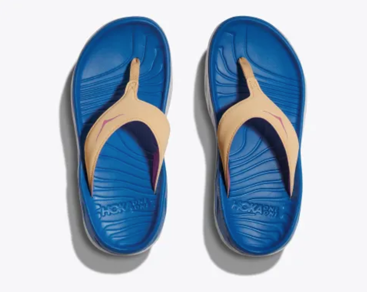 HOKA W ORA Recovery Flip - Impala/Coastal Sky