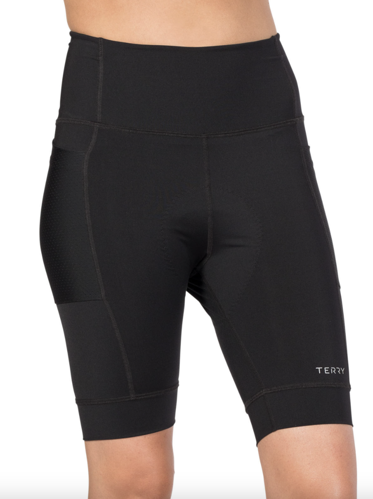 Terry Bicycle Products Holster Hi Rise Short Plus - Black