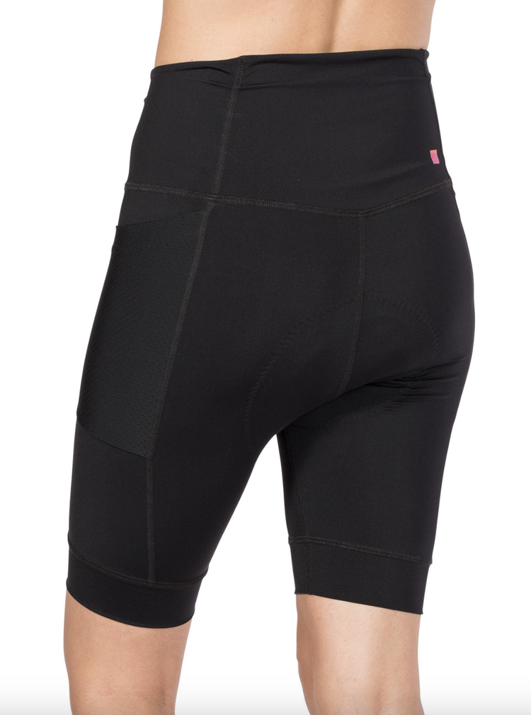 Terry Bicycle Products Holster Hi Rise Short Plus - Black