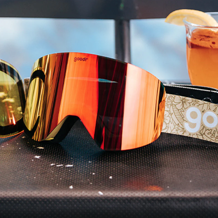 Goodr Snow Gs Sunglasses - Here for the Hot Toddies