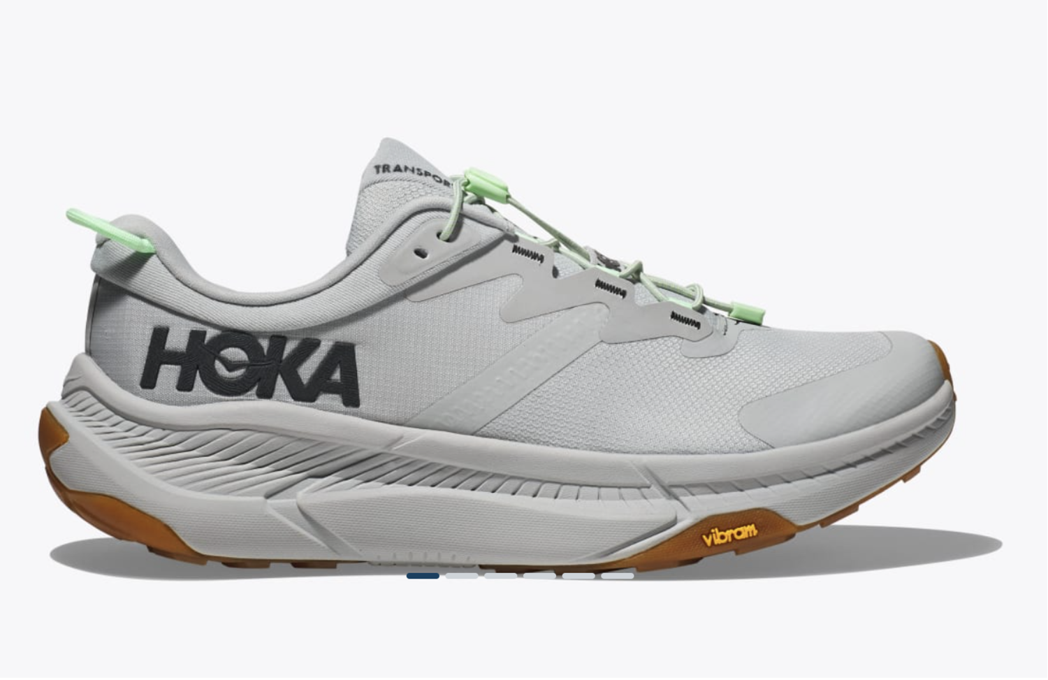 Hoka One One Mafate Speed 2 Low Harbor Mist Lime Glow Men 9 Sample HOKA ONE ONE Mafate Speed 2  main image 4