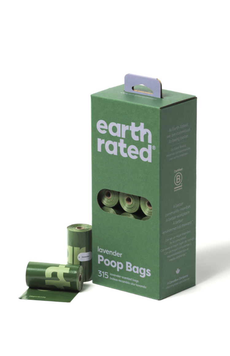 Pet Palette Distribution Earth Rated Lavender Poop Bags 315