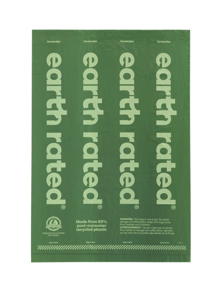 Pet Palette Distribution Earth Rated Poop Bags - Lavender