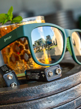 Goodr BFG's Sunglasses - Mint Julep Electroshocks