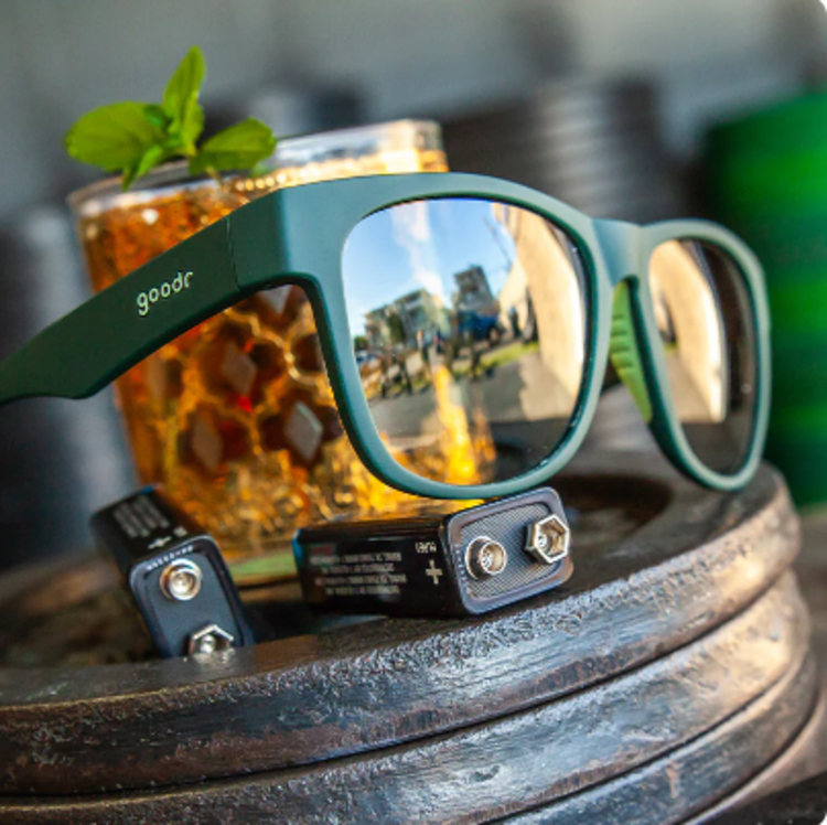 Goodr BFG's Sunglasses - Mint Julep Electroshocks