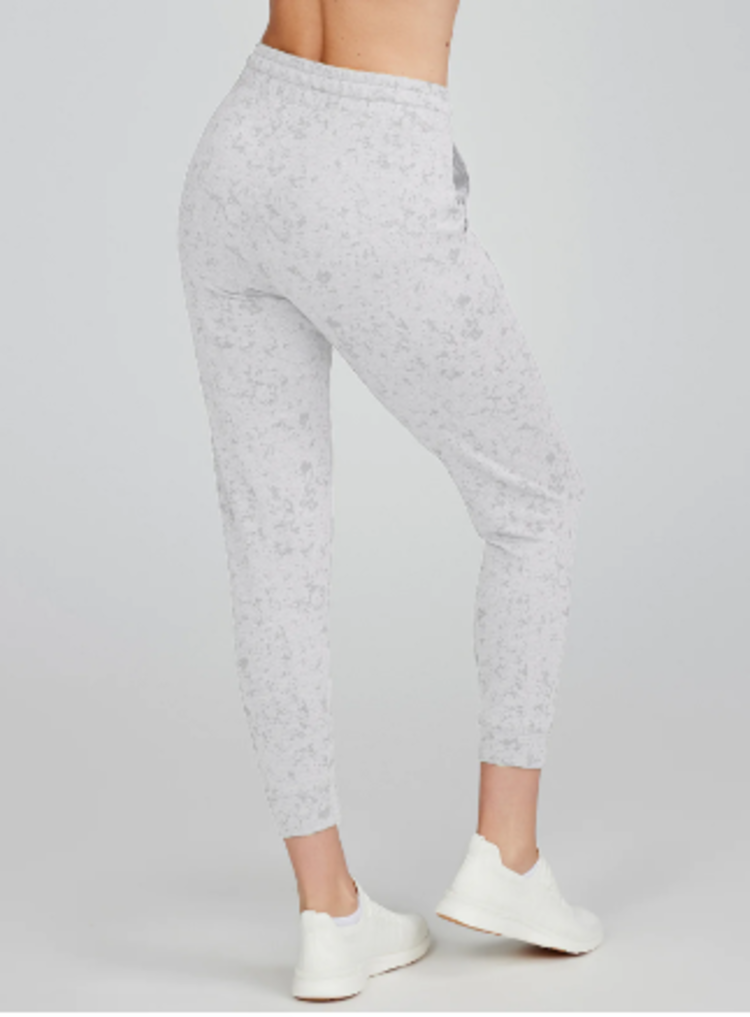 Tasc Varsity Jogger - Light Gray Texture