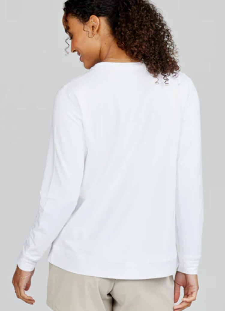 Tasc Riverwalk Sweatshirt 2.0 - White