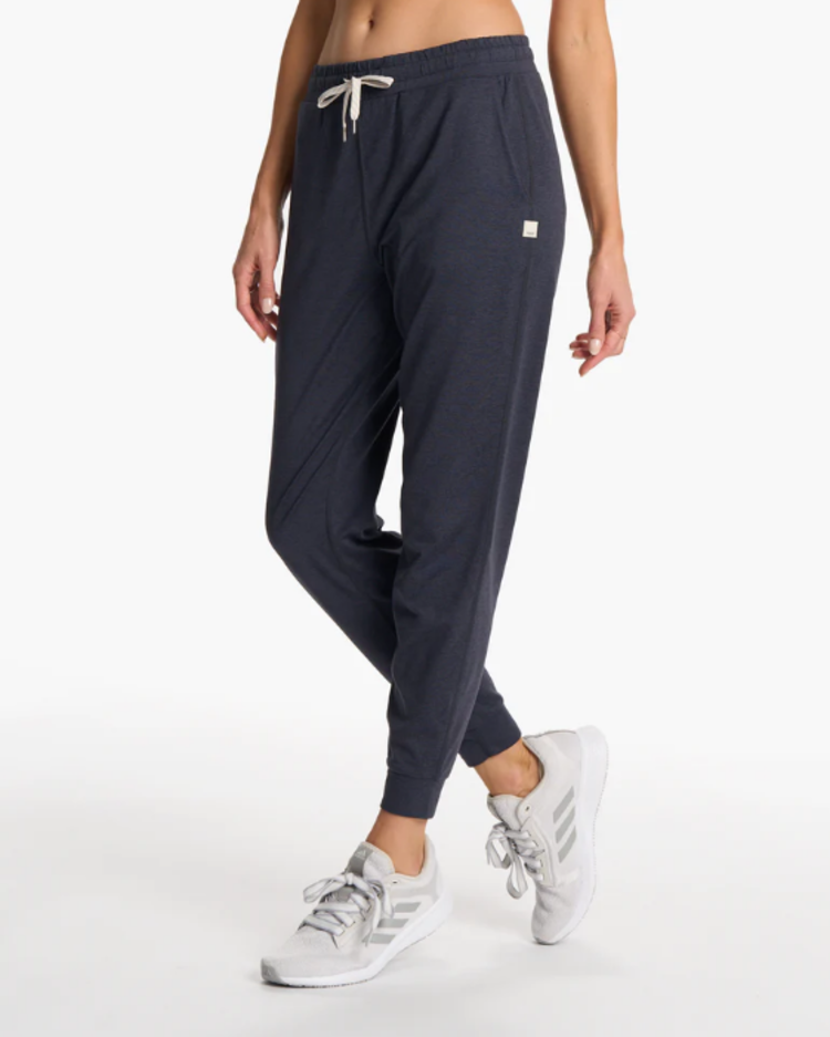 Vuori W Performance Jogger Long - Midnight Heather
