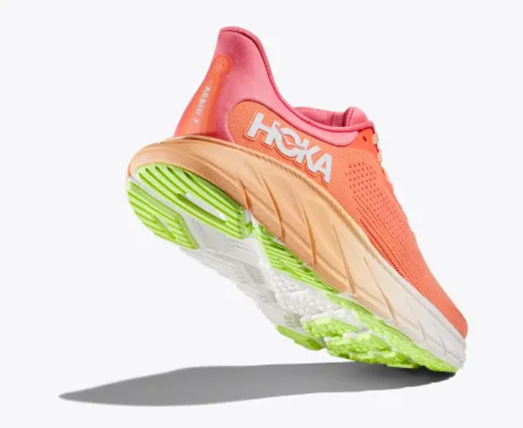 HOKA W Arahi 7 - Papaya/Coral