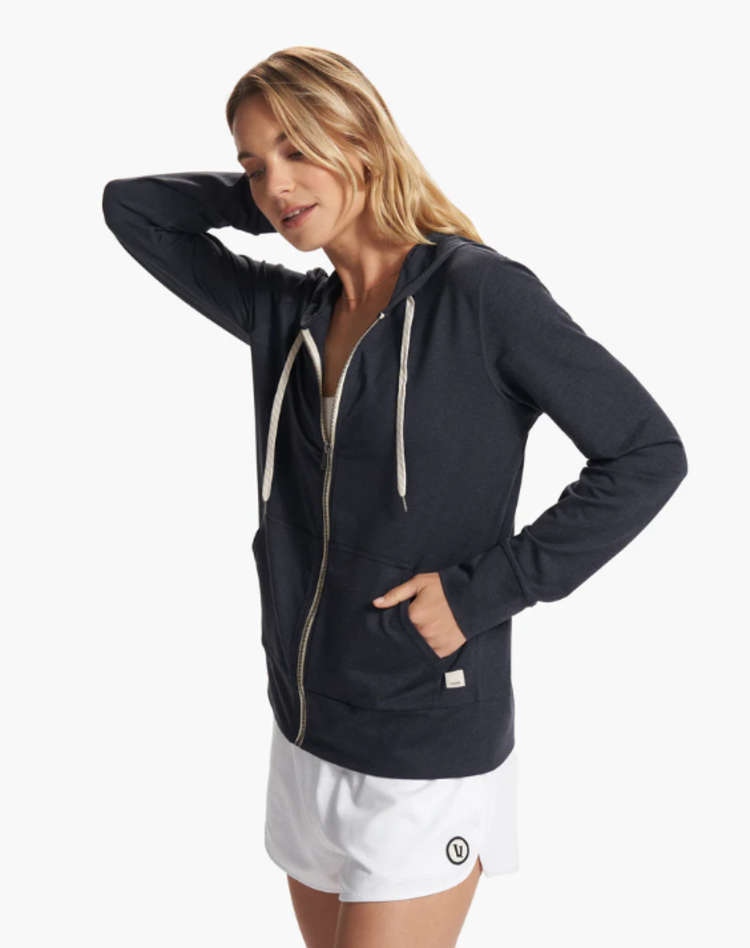 Vuori Halo Performance Hoodie 2.0 - Midnight Heather