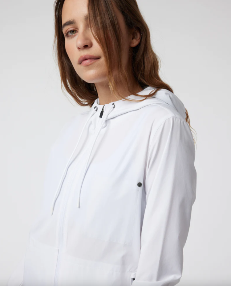 Vuori W Outdoor Trainer Shell- White Linen Textur