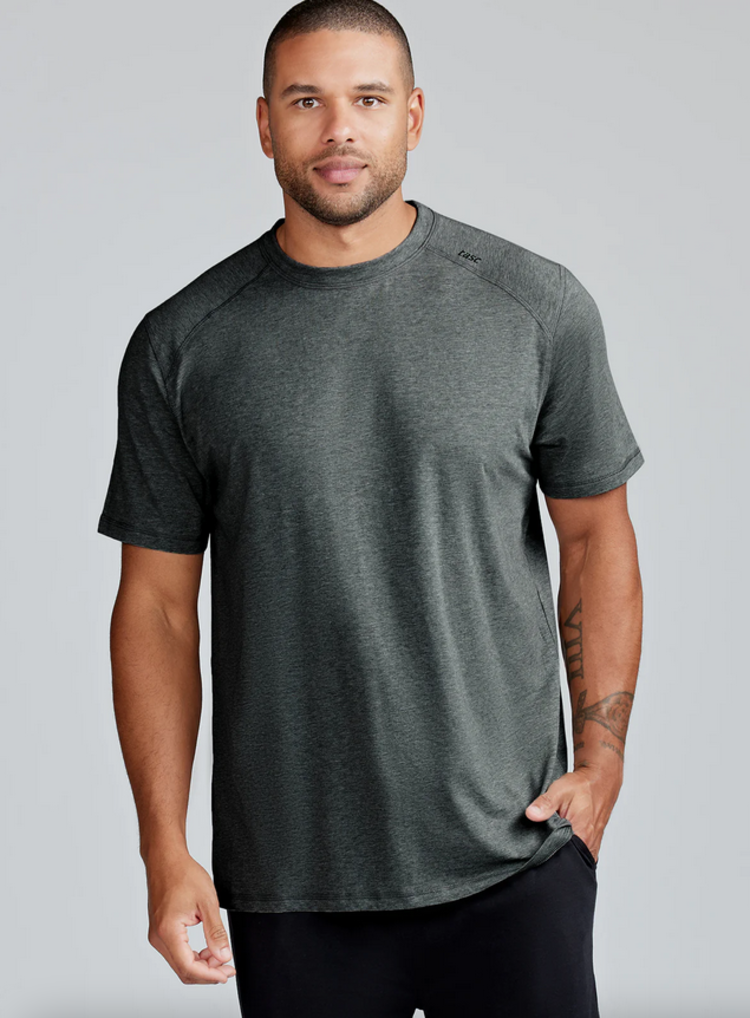 Tasc Carrollton Fitness T-Shirt - Iron Heather