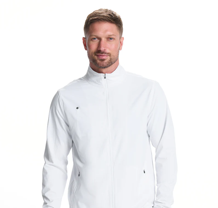 Vuori Venture Track Jacket - White