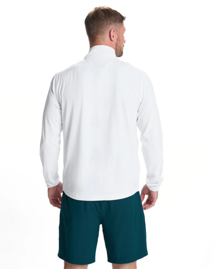 Vuori Venture Track Jacket - White