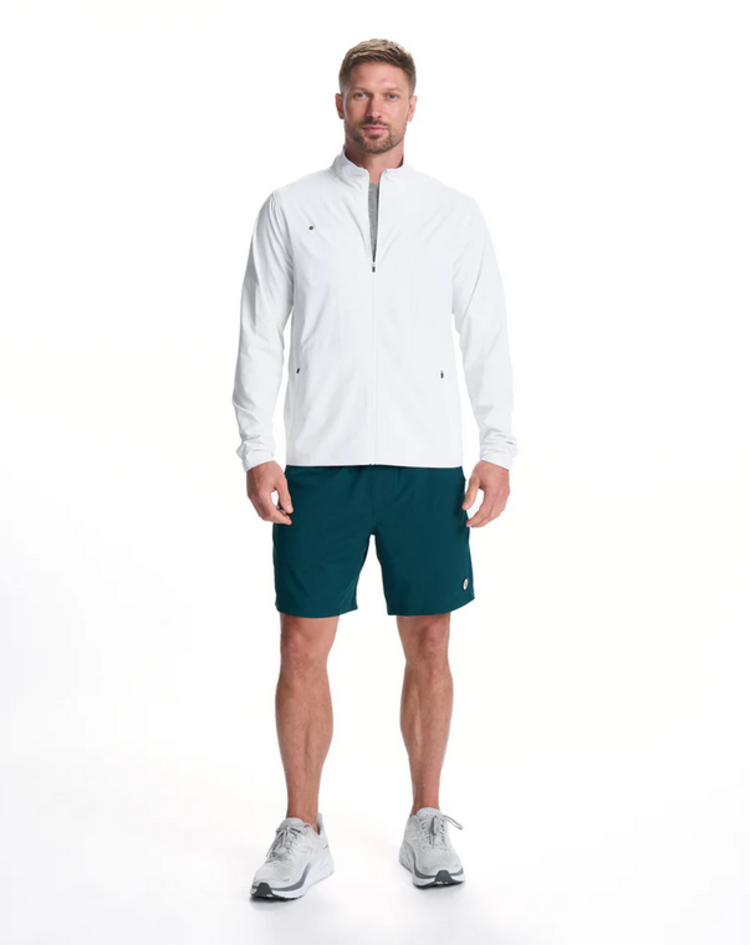 Vuori Venture Track Jacket - White