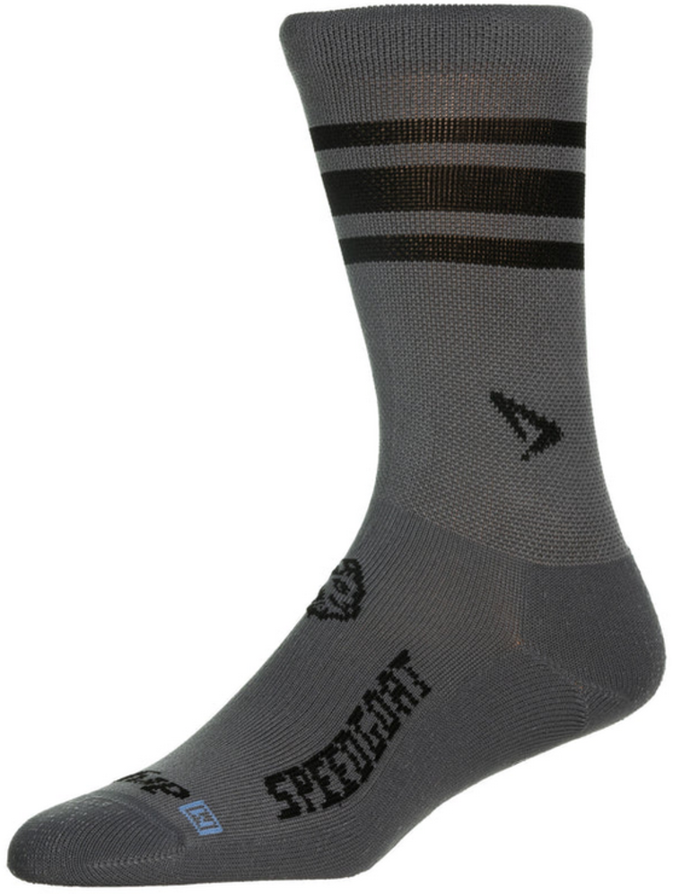 Drymax Lite Trail Run Speedgoat - Crew - Dark Gray/Black