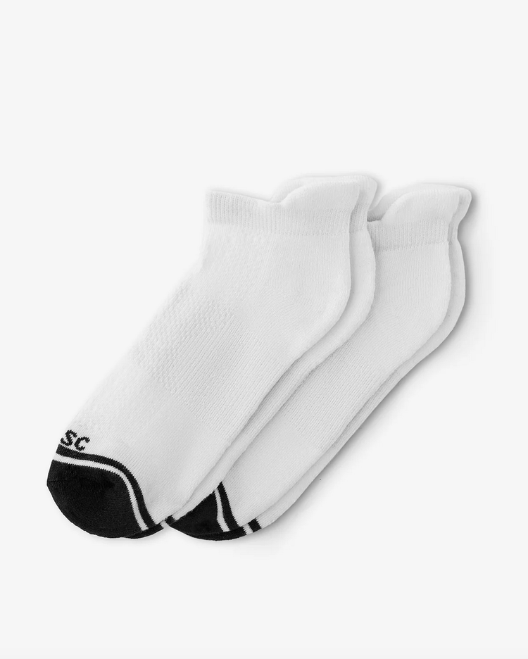 Tasc Tabbed Sock 2-Pack - White
