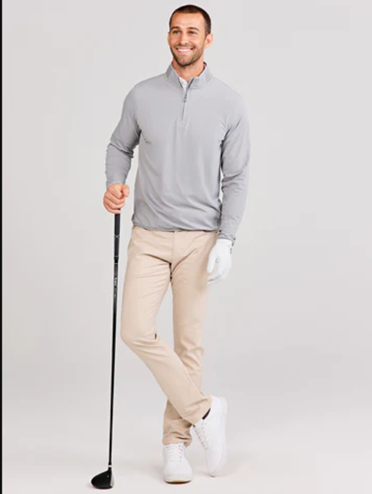 Tasc Stratford 1/4 Zip - Shark Gray