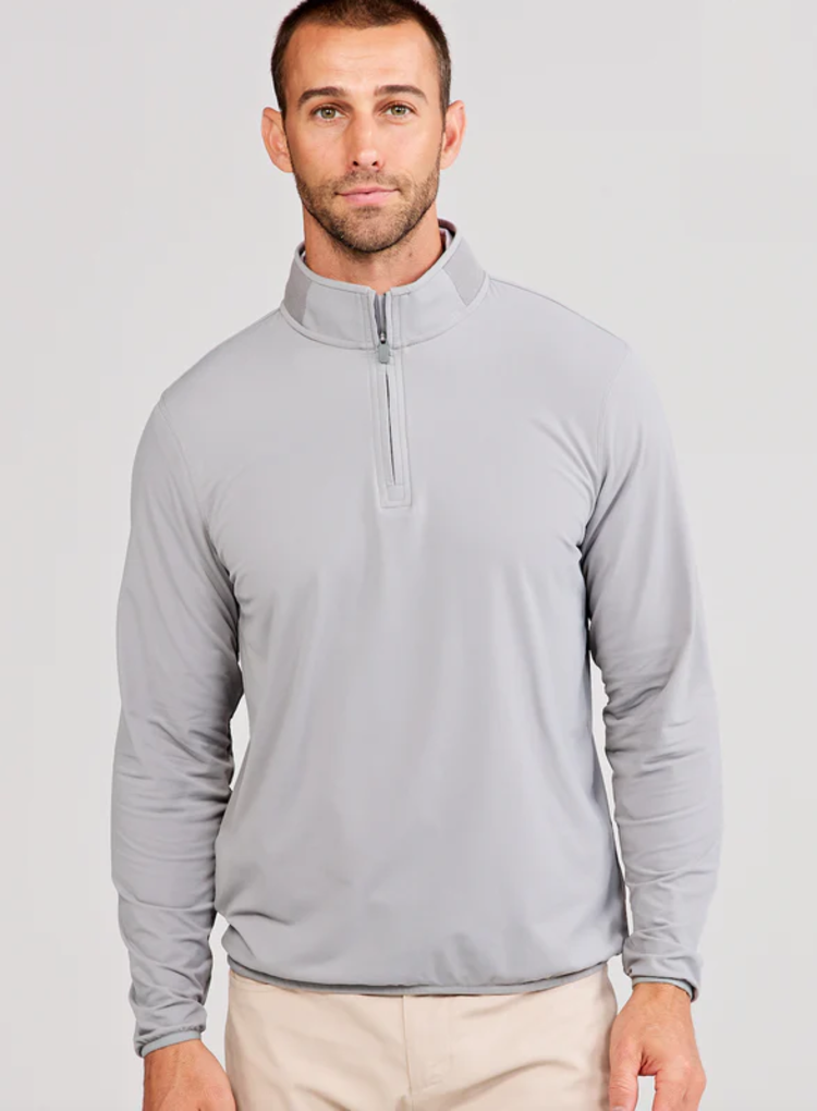 Tasc Stratford 1/4 Zip - Shark Gray