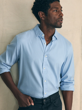 Faherty The Movement Shirt - Atlantic Sky