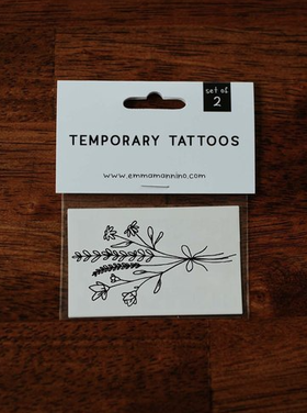 Saint & Company Garden Stems Temp Tattoos