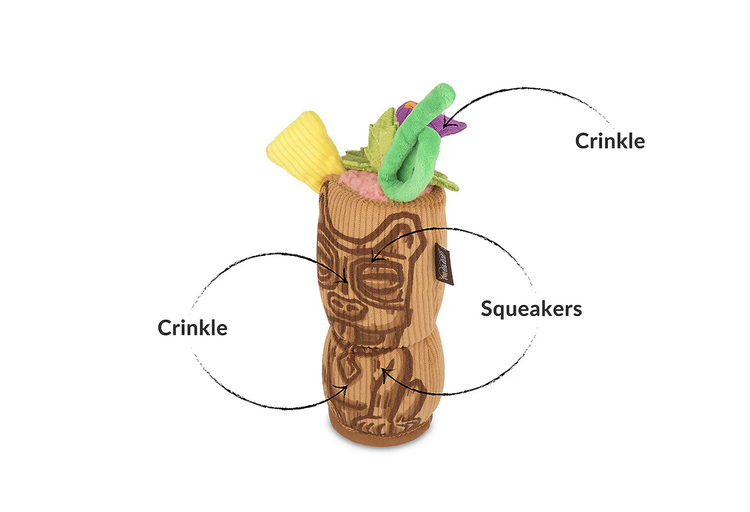 P.L.A.Y Barktender Coll. - Tiki Time - Dog Toy