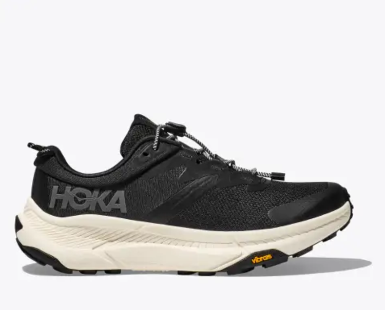 HOKA W Transport Wide - Black/Alabaster