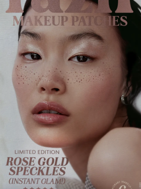 Fazit Rose Gold Stardust Speckles Makeup Patches - 6 ct