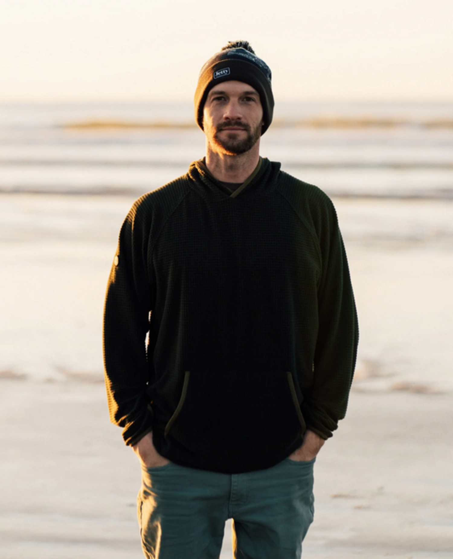 Jetty The Brine Sweater - Military Jetty The Brine Sweater - Military