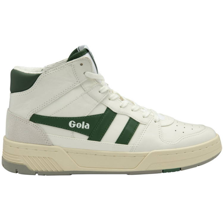 Gola M Allcourt High Sneaker - White/Green