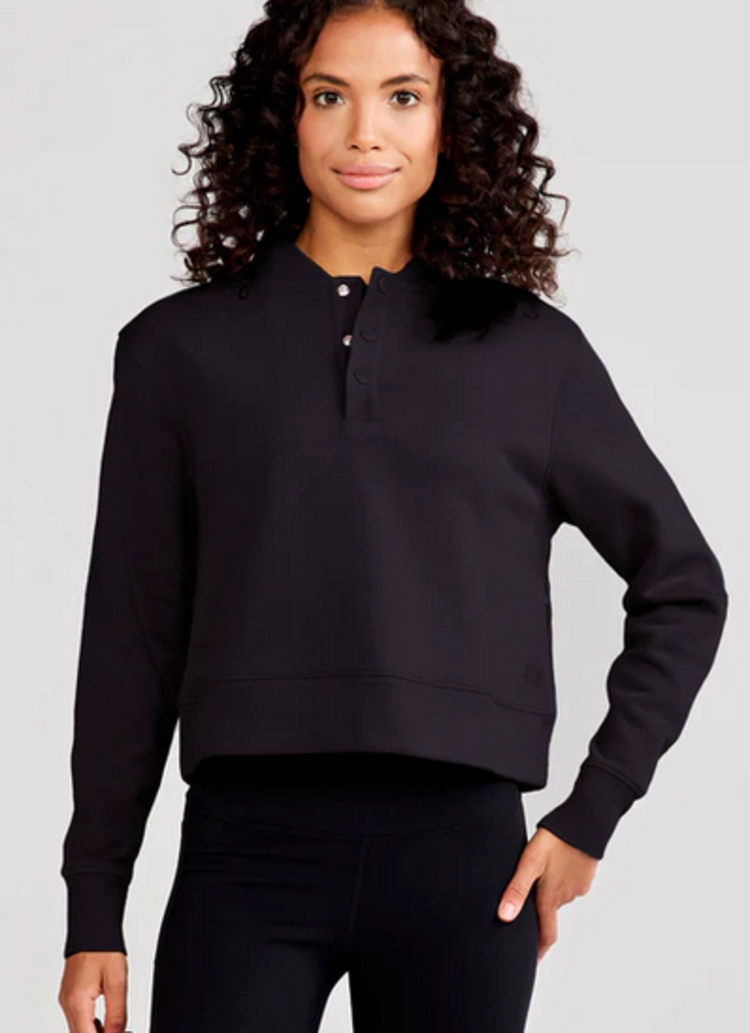 Tasc Pitkin County Fleece Pullover - Black