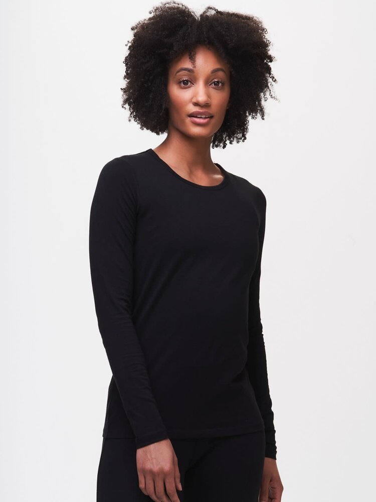 Tasc Nola Long Sleeve T-Shirt - Black