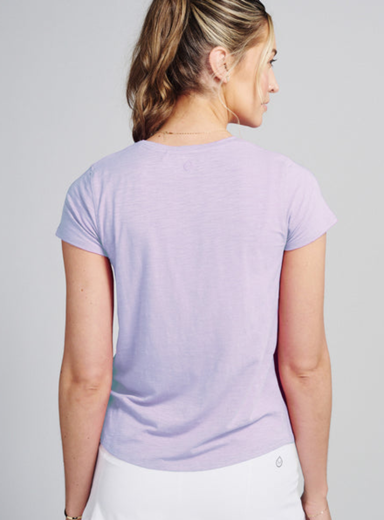 Tasc Recess Fitness T - Lavender Crystal