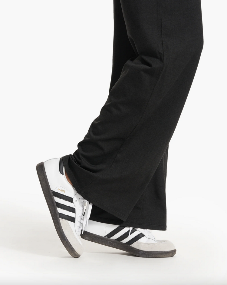 Vuori Halo Essential Wideleg - Black Heather